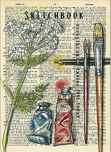 SKETCHBOOK - CADERNO DE DESENHO CAPA DURA PREMIUM