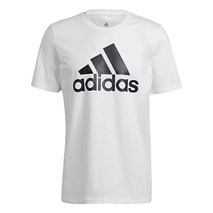 Camiseta Adidas Essentials Big Logo Masculina Branca