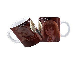 Caneca Cerâmica Branca Personalizada Sublime Harry Potter - Hermione Granger