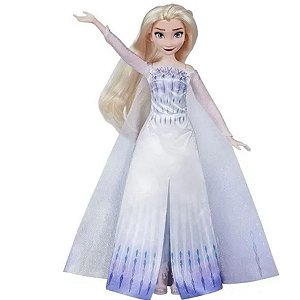 Frozen 2 Boneca Elsa Cantora - Hasbro 