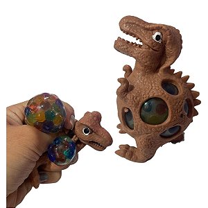 Squish Fidget Toy Dinossauro de Apertar com Orbs Sortido 