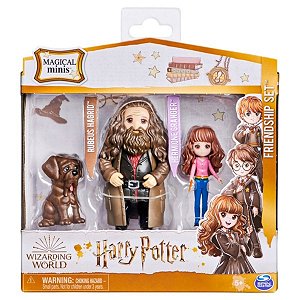 Rubeus Hagrid E Hermione Granger - Minis Bonecos Set Amizade - Sunny