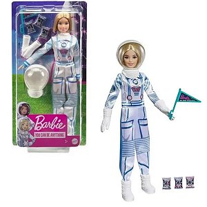 Boneca Barbie Profissões Deluxe Astronauta - Mattel