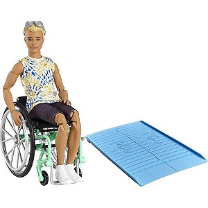 Ken Fashionista - Cadeira de Rodas - Mattel