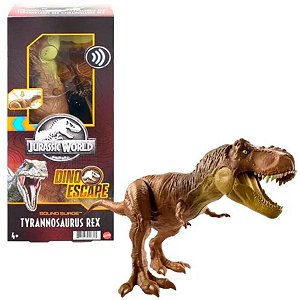 Jurassic World Dino Escape Com Som Tiranossauro Rex - Mattel