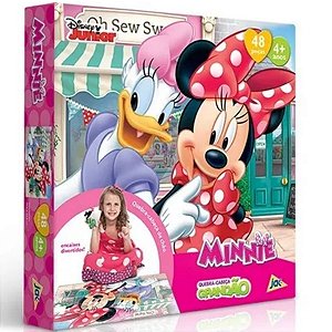 Quebra Cabeça 48 Peças Grandão Margarida E Minnie Mouse - Toyster