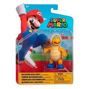 Boneco Boomerang Bro Super Mario  - Candide
