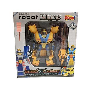 Robot Warriors Amarelo - Zoop Toys