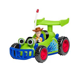Imaginext Toy Story Woody Com Veículo - Mattel