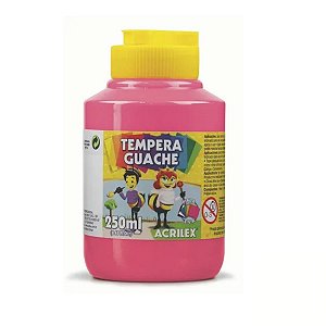 Tempera Guache 250 ml Rosa -Acrilex
