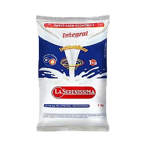 LEITE EM PÓ INTEGRAL INSTANTANEO LA SERENISSIMA  1KG