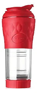 Cafeteira Portátil Pressca Vermelha 350 ml