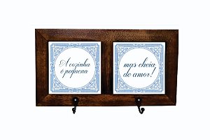 Quadro cabideiro duplo - Cozinha