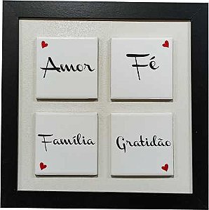 Quadro de azulejo Decor - Família