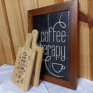 Quadro de azulejo - Coffee