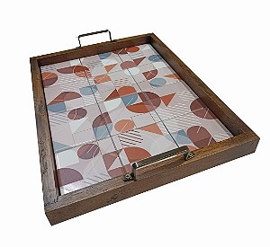 Bandeja de Azulejo - Geométrico