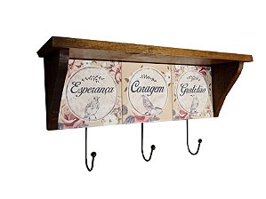Prateleira de azulejo - Coragem