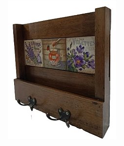 Porta Cartas / Chaves - Lavanda