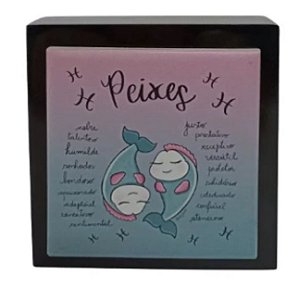 Cubo Preto Signo Peixes