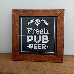 Quadro de azulejo - Pub