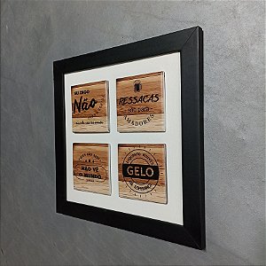 Quadro de azulejo Decor - Gelo