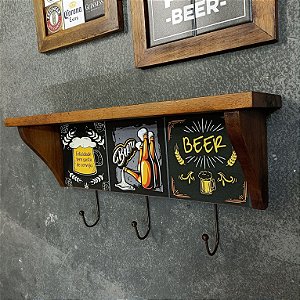 Prateleira de azulejo - Beer