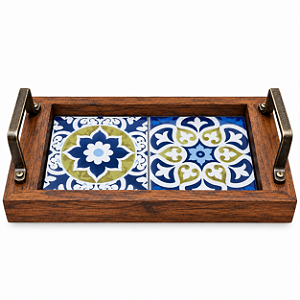 Bandeja Az Lavabo - Mandalas Azuis