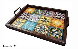 Bandeja de Azulejo - Vitral