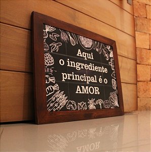 Quadro de azulejo - Ingrediente