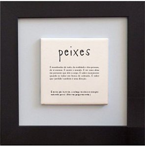 Quadro de azulejo  - Peixes