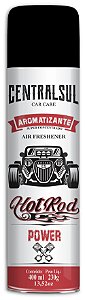 Aromatizante Spray Aerossol Hot Rod 400ml Centralsul