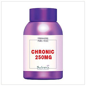 CHRONIC 250 mg - Sinergia bioativa aplicada ao healthspan