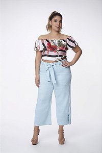 Calça Pantacour Plus Size