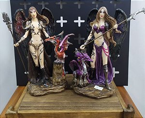 Elfa Guerreira com Dragrão