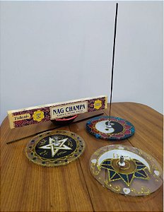 Porta Incenso + Nag Champa de Brinde