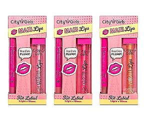 Maxi Lips Gloss + Lápis