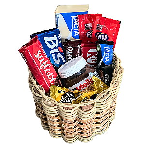 Cesta Mix de Chocolates