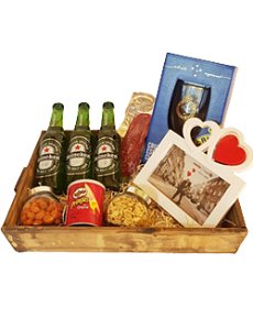 Kit cerveja / Copo do seu Time / Foto personalizada