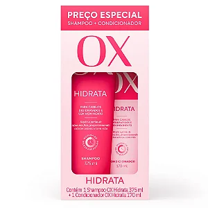 Shampoo E Condicionador Ox Hidrata para Cabelos Desidratados