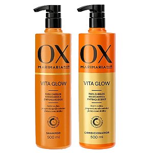 Shampoo e Condicionador OX Mari Maria Vita Glow 500ml