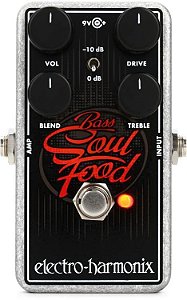 Pedal Ehx Bass Soul Food Transparent Overdrive