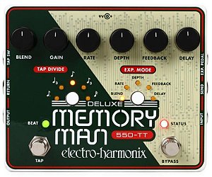 Pedal Ehx Deluxe Memory Man 550-tt Tap 550ms Analog Delay