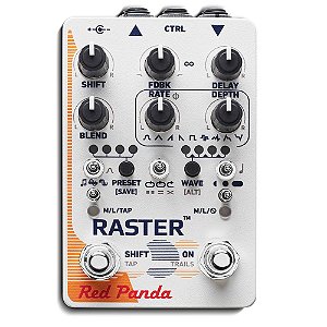 Pedal Red Panda Raster 2 Delay Digital Pitch Shifter