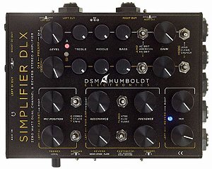 Pedal DSM HUMBOLDT Simplifier DLX Zero Watt Dual Channel & Reverb Stereo Guitar Amp Di box
