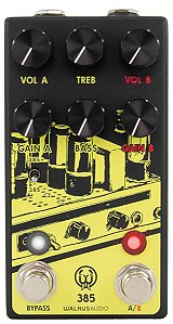 Pedal Walrus Audio 385 Overdrive MKII Amarelo