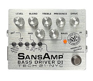 Tech 21 Sansamp Bass Driver Di 30th Anniversary Limited Edition