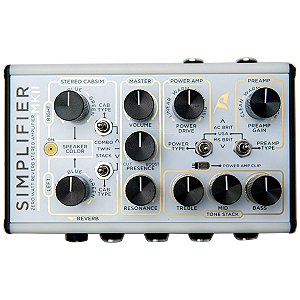 Pedal DSM & Humboldt Simplifier MKII Preamp Simulador de Gabinete