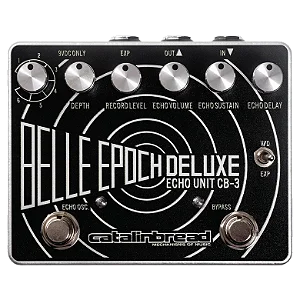 Pedal Belle Epoch Deluxe (Black and Silver) Catalinbread