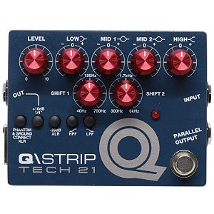 Tech 21 Q Strip Eq Preamp Direct Box Mosfet Di