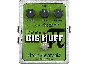 Pedal Ehx Bass Big Muff Distortion - Electro Harmonix